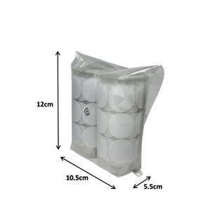 30mm Diameter Strong Sticky Coin Reusable Double Sided <b>Adhesive</b> Self-<b>Adhesive</b> Dot <b>Hook</b> and Loop Velcroes - Product Image 3