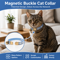 Collier pour chat breveté avec boucle de sécurité détachable, breloques mignonnes pour collier de chat, décoration personnalisée pour collier de chat, vente en gros pour chatons et chats
