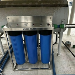 Sistema di Filtrazione Acqua BB a 3 Stadi da 20 Pollici con Supporto in Acciaio Inox 304 e Manometro per Acqua Potabile Domestica, Venduto in Australia - Product Image 5