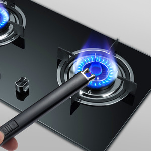 USB Pulse Igniter Rechargeable Windproof Metal Lighter For Candle Lighting - Product Image 4