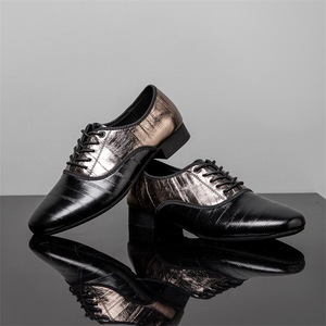Zapatos de baile latino para hombre <span class=keywords><strong>GB</strong></span> Dacing, de cuero Nappa, suela suave, transpirables, impermeables, para adultos, zapatos de baile modernos, calzado Formal para hombre - Product Image 4