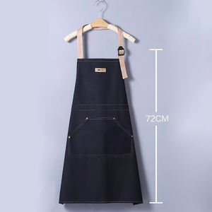 ผ้ากันเปื้อนสำหรับบาริสต้าสำหรับผู้หญิงผ้ากันเปื้อนคอตตอนชุดทำอาหารพิเศษ2025ใหม่สำหรับใช้ในบ้านพิมพ์โลโก้ได้ตามต้องการ - Product Image 6