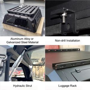 Capot de camionnette Chevy 6,5 pieds, coque de camping, toit de camionnette, pour Chevrolet <span class=keywords><strong>Silverado</strong></span> 1500 2500 3500HD 2014 2015 <span class=keywords><strong>2017</strong></span> - Product Image 4