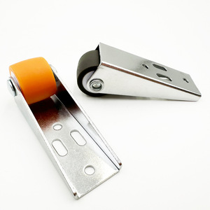 Rueda Inferior para Puerta Corredera de Muebles Modernos, Rueda Direccional Pequeña y Silenciosa de Acero, Polea de Traducción Fija - Product Image 4