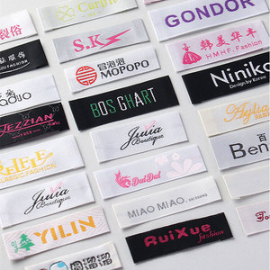 <span class=keywords><strong>Etiquetas</strong></span> tejidas suaves de la mejor calidad, <span class=keywords><strong>personalizadas</strong></span> con tu logotipo, tejidas y <span class=keywords><strong>baratas</strong></span> - Product Image 1