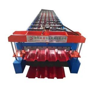 686mm Trapezoidal High Rib Roof Tile Roll Forming Machine/ibr Sheet Rolling Machine