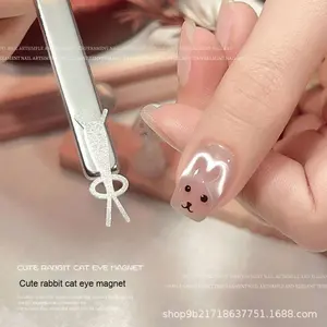 2025 nouvel outil professionnel multifonctionnel de Style français pour lapin oeil de <span class=keywords><strong>chat</strong></span> Nail Art ongles artificiels magnétiques forts - Product Image 5