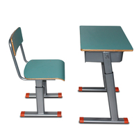 Chaise de bureau réglable en hauteur, en bois et métal, de haute qualité et à prix abordable, style moderne, mobilier de classe pour l'école, la maison, le bureau et le salon
