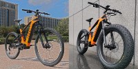 Rangka sepeda gunung, M510 M600 M560 M620 bingkai suspensi serat karbon sepeda listrik Emtb bingkai karbon M560 Bafang