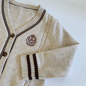 <span class=keywords><strong>Gilet</strong></span> <span class=keywords><strong>en</strong></span> tricot polyvalent pour enfants, cardigan sans manches, <span class=keywords><strong>gilet</strong></span> boutonné, vêtement d'extérieur décontracté pour garçons, haut pour l'automne et l'hiver - Product Image 5