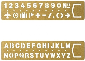 Tùy chỉnh Thiết kế laser cắt ra khắc Kim Loại Stencil Brass Bookmark Cai Trị - Product Image 2