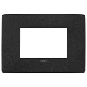 Revestimiento de Pared 3M Plana Up Plate Negro Mate 9.7x16.5cm - Product Image 1