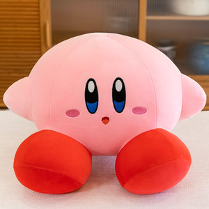 Peluche de <span class=keywords><strong>Kirby</strong></span>, el más vendido, lindo cojín decorativo, regalo para niñas, rosa, decoración para habitación de estudiantes, venta al por mayor para máquinas de garras - Product Image 1