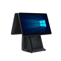 Inalámbrico WIIF Bluetooth Pantalla táctil inteligente Caja registradora integrada Software de factura térmica Impresión Software de ventas POS de 15,6 pulgadas