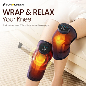 Best Selling Cordless <b>Electric</b> Knee Massager Levels Thermal Massage with Vibrations Heating Multi-functional knee massage <b>pad</b> - Product Image 2