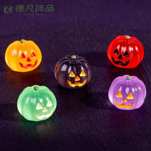 Adorno de Resina de Calabaza Jack de Halloween de Crossing Alliance, Decoración de Escritorio para Micropaisajes, Adorno para Coche - Product Image 2