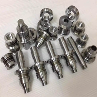 Composants de moule pour bouchons de flacons médicaux : noyaux de buse, inserts de cavité filetés avant/arrière H13/S136 HRC48-52 0.01mm OEM WEIXINMOULD