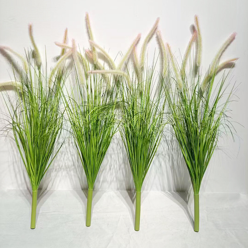 70cm spring red tip dog tail
