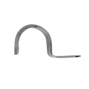 Clip pour tuyau en acier galvanisé, diamètre 10 mm, longueur 8 cm, pour fixation de tuyaux - Product Image 1