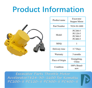 Suku cadang <span class=keywords><strong>Motor</strong></span> klep penutup Accelerator7824-30-1600 untuk <span class=keywords><strong>Komatsu</strong></span> PC200-5 PC120-5 PC300-5 <span class=keywords><strong>PC400</strong></span>-5 - Product Image 3