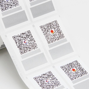 Factory Price Adhesive <strong>Label</strong> Stickers Custom <strong>Anti</strong>-<strong>counterfeit</strong> Stickers with <strong>Scratch</strong> Off Grey Printing <strong>Scratch</strong> <strong>Label</strong> Stickers - Product Image 2