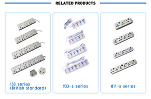 Cable de Extensión de Alta Resistencia de 10 Metros con 10 Tomas de Corriente, Protección Contra Sobretensiones, Certificación CE para Uso en Hogar, Oficina y Taller, 110-250V, ABS - Product Image 5