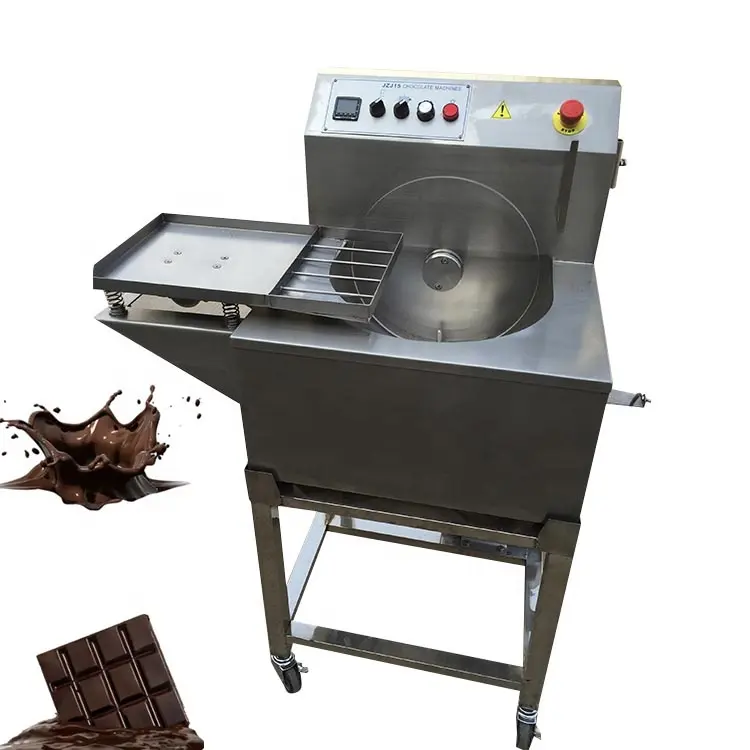 Mesin temperamen coklat komersial menggunakan di toko kecil/mesin melter coklat putih/mesin peleburan coklat