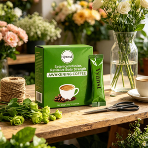 ผู้ผลิต OEM กาแฟออคเวย์นิงค์สูตรเฉพาะ กลิ่นและบรรจุภัณฑ์ตามสั่ง กาแฟสมุนไพรเพื่อเสริมสร้างพลังชีวิตทั่วร่างกาย - Product Image 2