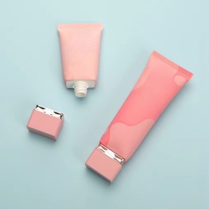 High Quality 30ml Pink Soft <b>Plastic</b> PE Squeeze Cosmetic <b>Tube</b> for Facial Cleanser Hand Cream Body Lotion Skin Care Packaging - Product Image 4