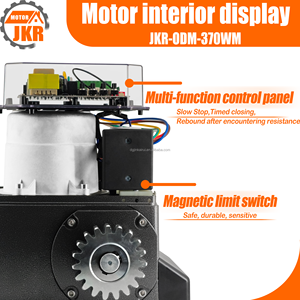 Porte coulissante motorisée HOT Wi-Fi Bluetooth, grande porte, alimentée par courant alternatif, antivol, moteur de porte coulissante motorisée 800 kg, ouvre-porte automatique - Product Image 6