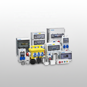 Boîte <span class=keywords><strong>de</strong></span> prises industrielles multi-circuits Mingguan IP65/IP67 résistante aux intempéries, 2 voies, 4 voies, 6 voies, 8 voies, 12 voies - Product Image 3
