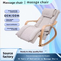Fauteuil inclinable électrique massant à bascule avec télécommande, mode zéro gravité, en cuir PU, pour balcon, idéal pour la sieste et la marche