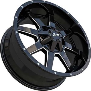 ล้อแม็กซ์อะลูมิเนียมอัลลอยด์ XPD ROAD รุ่นใหม่ สีดำ ขอบลึก สำหรับรถออฟโรด 4x4 ขนาด 20x10 20x12 22x12 นิ้ว สำหรับรถ SUV และรถกระบะ - Product Image 2