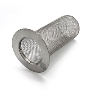 Nhà máy cung cấp tùy chỉnh 304/316 thép không gỉ đục lỗ ống lọc xi lanh tròn-Lưới hiệu suất cao để lọc - Product Image 1