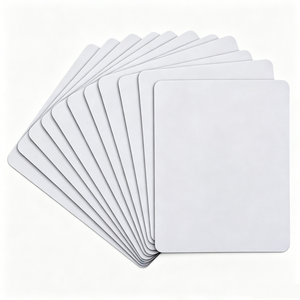 Alfombrillas de Ratón Personalizadas para Sublimación con Prensa de Calor, Rectangulares, Blancas, de Goma, para Juegos - Product Image 1