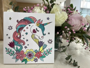 15*15cm <span class=keywords><strong>Canvas</strong></span> Set sơn dầu <span class=keywords><strong>canvas</strong></span> Set cho trẻ em không thấm nước nghệ thuật động vật vải bằng gỗ Fram - Product Image 6