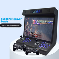 Machine d'arcade 22 pouces pour 2 joueurs, pliable 3D, double joystick, style King of Fighters, nostalgique, pour usage domestique et commercial, logo personnalisé OEM, vente en gros