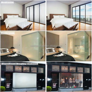 Filme de vidro inteligente elétrico comutável Opaco Pdlc Film Smart Glass M2 Preço personalizado PDLC Smart Glass Privacy Film para Portas - Product Image 2