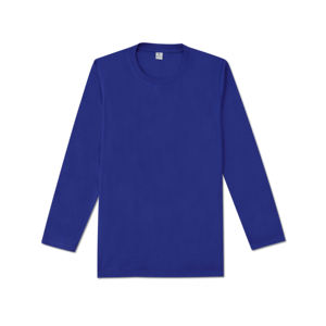 Camisetas Blueman Ropa Premium (manga larga/cuello redondo) Tejido TC unisex Durabilidad Resistencia a las arrugas y facilidad de cuidado BM003 - Product Image 6