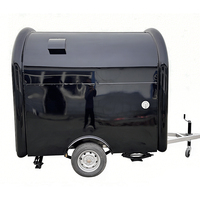 Camión de Comida Rápida 2025, Carrito Móvil de BBQ y Café, Camión de Tacos, Cocina Totalmente Equipada, Remolque de Comida Personalizado para Exteriores