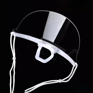 Protège-bouche de restaurant, protège-visage transparent de qualité alimentaire pour la restauration - Product Image 1