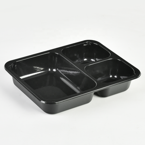 Bpa Free Microwave Takeout Food Packaging <strong>Box</strong> Plastic <strong>2</strong>/3 <strong>Compartment</strong> Bento <strong>Lunch</strong> <strong>Box</strong> Disposable Cpet Meal Tray - Product Image 6