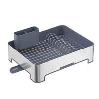 WIREKING Fournitures pour la maison Support de plaques en acier inoxydable pour égouttoir à vaisselle Accessoires de cuisine