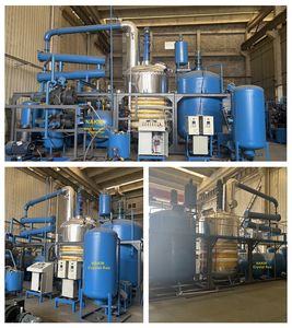 Ce认证二手机油过滤机中国新条件废机油回收机 - Product Image 2