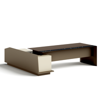 Haute qualité luxe patron PDG bureau Table d'ordinateur haut de gamme Simple président président mobilier de bureau bureau exécutif bureau