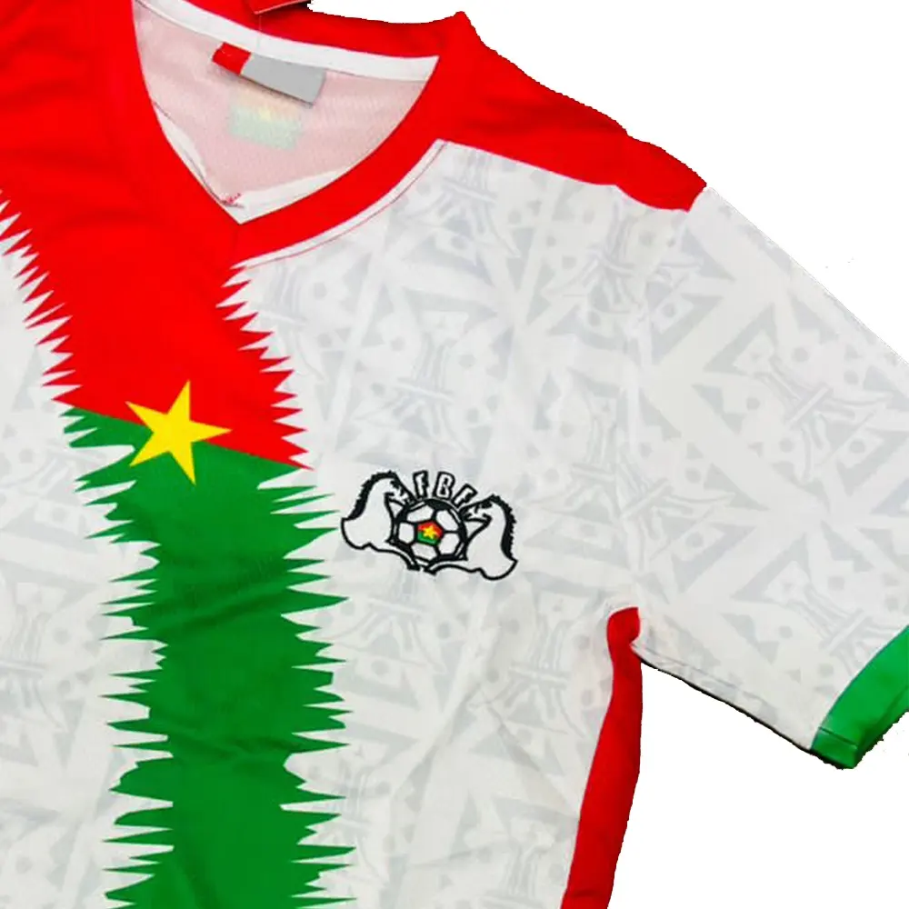 قمصان بوركينا فاسو لفريق كأس أفريقيا في أواداغودو FBF 2023 2024 قمصان كرة القدم لفريق كرة القدم قمصان كرة القدم للمنزل والرحلات