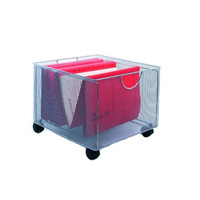 Support de rangement de documents de bureau suspendu avec roulettes