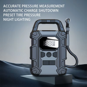 <span class=keywords><strong>Pompe</strong></span> à <span class=keywords><strong>air</strong></span> intelligente sans fil WOHEFU avec batterie externe 7800 MAh <span class=keywords><strong>Pompe</strong></span> de gonflage de pneus de voiture portable pour balles de vélo - Product Image 2