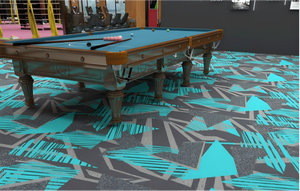 พรมแผ่น PP ขนาด 400 ซม. * ความยาวม้วน ซม. พร้อมแผ่นรอง PVC สำหรับใช้ในบ้านสมัยใหม่ ทนไฟ และเป็นมิตรกับสิ่งแวดล้อม - Product Image 5