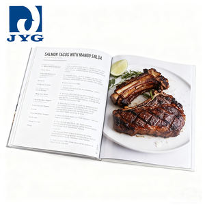 Brochure <span class=keywords><strong>de</strong></span> recettes saines imprimée en couleur, reliure parfaite, couverture rigide écologique, format A4 A5, papier cartonné offset pour la cuisine - Product Image 4